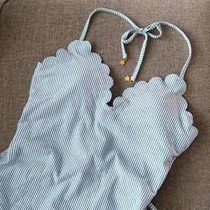 NWT Jessica Simpson striped one piece swimsuit